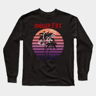 Mouse rat summer vintage Long Sleeve T-Shirt